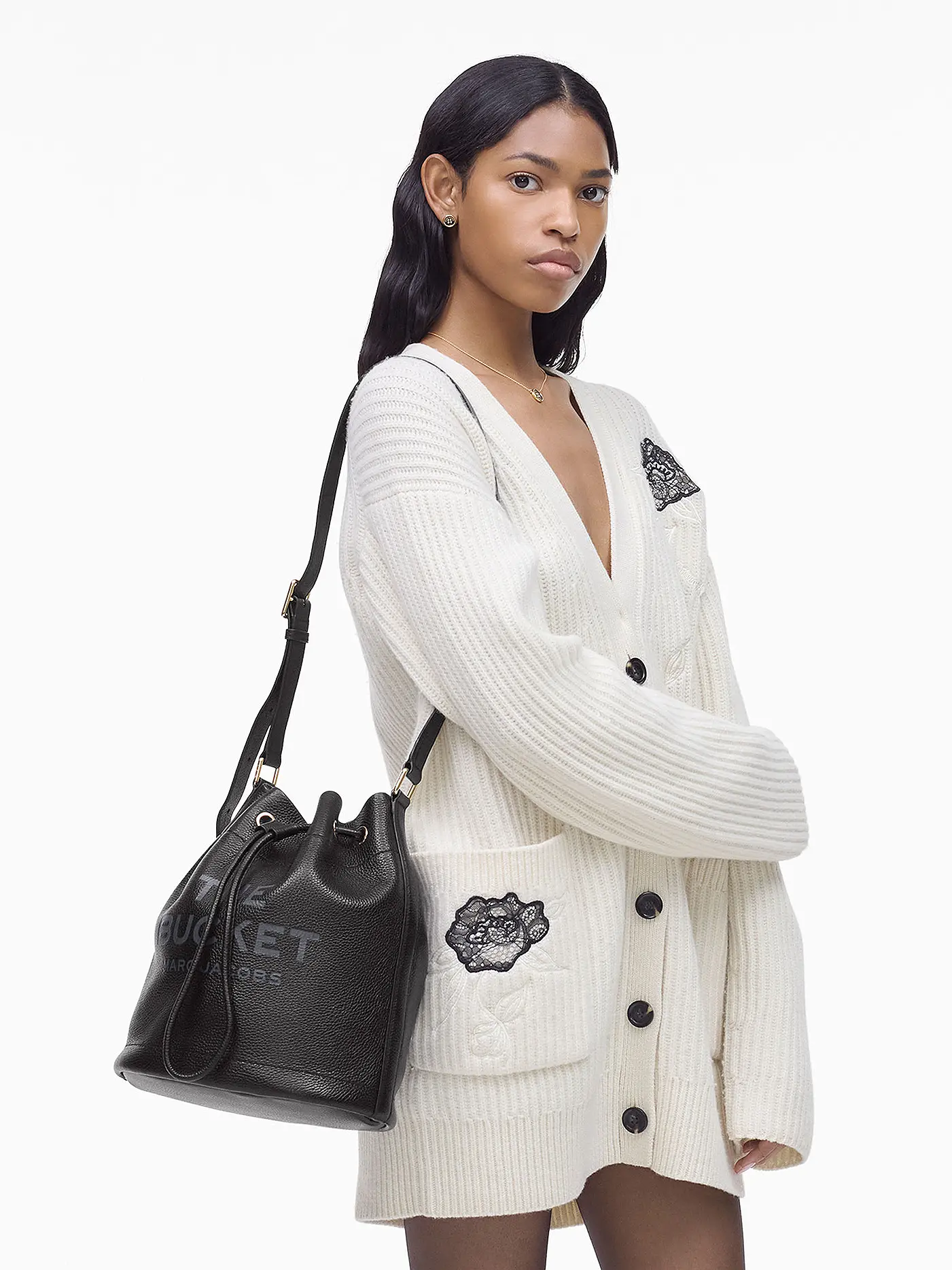 MARC JACOBS | Ledertasche - Bucket Bag THE SHOULDER BUCKET | 